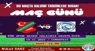 Dinar Belediye Spor, Beyyazı Belediye Spor'u Ağırlıyor