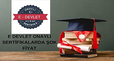 E Devlet Onaylı Sertifikalarda Şok Fiyat!