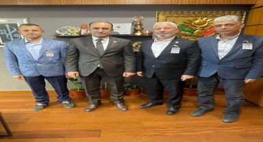 Hasan Arslan, Afyonkarahisar'da Eğitim Bir-Sen yönetimini kabul etti