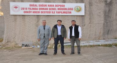 Kaymakam Önder Çengel, soğuk hava depolarını inceledi