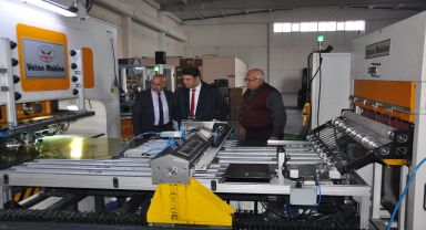 Kaymakam, Organize Sanayi Bölgesi'ni ziyaret etti