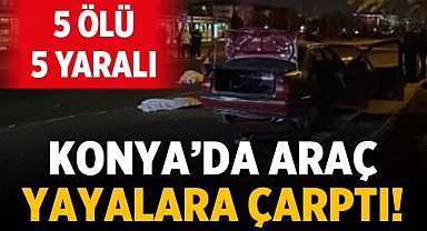 Konya'da Korkutan Kaza: 5 Ölü, 5 Yaralı