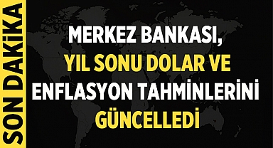 Merkez Bankası, Yıl Sonu Dolar ve Enflasyon Tahminlerini Güncelledi