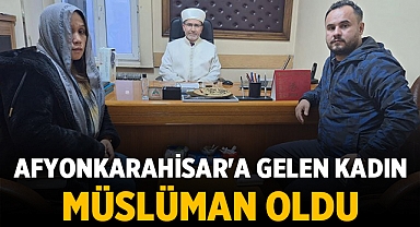 Rashelle Rebong, Afyonkarahisar'a Gelerek Müslüman Oldu