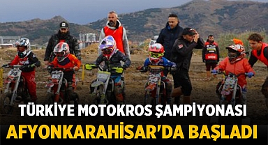Türkiye Motokros Şampiyonası Afyonkarahisar'da Başladı 