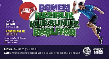 Afyonkarahisar Belediyesi Gençleri POMEM Hazırlık Kurslarıyla Destekliyor!