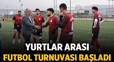 Afyonkarahisar'da yurtlar arası futbol turnuvası başladı