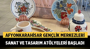Afyonkarahisar Gençlik Merkezleri: Sanat ve Tasarım Atölyeleri Başladı