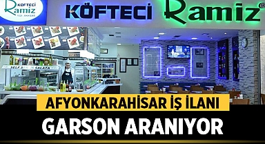 Afyonkarahisar İş İlanı: Garson Alımı yapılacak