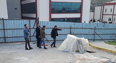 Afyonkarahisar Sağlık Bilimleri Üniversitesi'nde İnşaat İncelemeleri Yapıldı