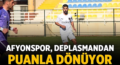 Afyonspor, Bucaspor deplasmanından puanla dönüyor