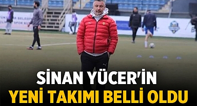 Afyonspor'un eski teknik direktörü Sinan Yücer'in yeni takımı belli oldu