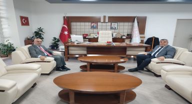 Afyonkarahisar'da İl Müftüsü ve Eğitim Müdürü Arasında Anlamlı Diyalog Ziyareti