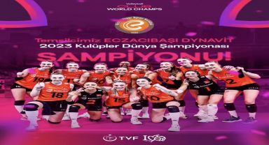 Eczacıbaşı Dynavit, Türk Voleybolunu Dünya Şampiyonu Yaptı!