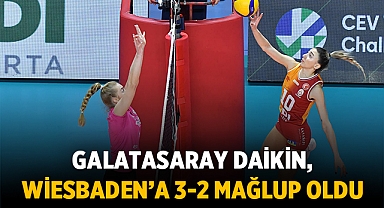 Galatasaray Daikin, Wiesbaden’a 3-2 Mağlup Oldu