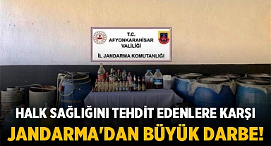 Halk Sağlığını Tehdit Edenlere Karşı Jandarma'dan Büyük Darbe!