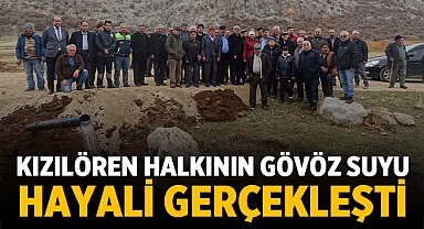 Kızılören'e Temiz ve Sağlıklı Su: Gövöz Suyu Projesi Hayata Geçti!