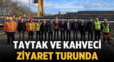 Mehmet Taytak ve Ahmet Kahveci, Afyonkarahisar Ziyaretinde İncelemelerde Bulundu 