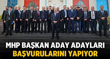 MHP Afyonkarahisar Belediye Başkan Aday Adayları Sırayla Başvurularını Yapıyor