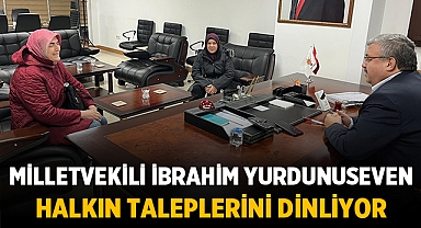 Milletvekili İbrahim Yurdunuseven Halkın Taleplerini Dinliyor
