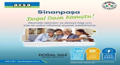 Sinanpaşa'da Temiz Enerji Devrimi: Doğal Gazla Çevreci Geleceğe Adım