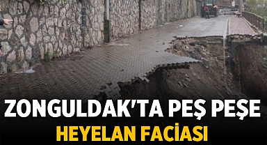 Zonguldak'ta heyelan: Anne ve oğlu kayıp, 21 yaralı var!