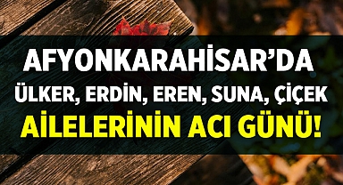 Afyon 17 Ocak 2024 Cenaze İlanları