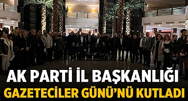 Afyonkarahisar AK Parti İl Başkanlığı Gazeteciler Gününü Kutladı!