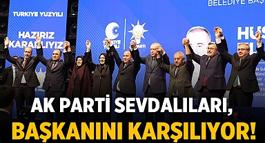 Afyonkarahisar'da Ak Parti Sevdalıları Başkanını Karşılıyor!