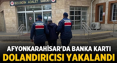 Afyonkarahisar'da Banka Kartı Dolandırıcısı Yakalandı