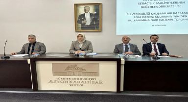 Afyonkarahisar'da Ulusal Su Seferberliği Çalışmaları Toplantısı Yapıldı