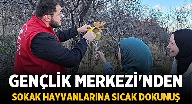 Afyonkarahisar Gençlik Merkezi'nden Sokak Hayvanlarına Sıcak Dokunuş
