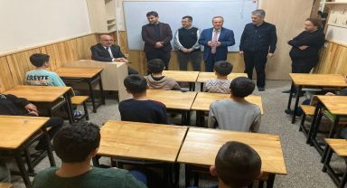 Afyonkarahisar Miftah Hafızlık Kur'an Kursu, İl Müftüsü İmamoğlu'nu Ağırladı