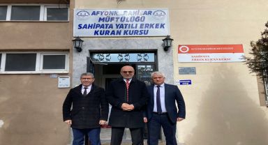 Afyonkarahisar İl Müftüsü Kur'an Kursu'nu Ziyaret Etti