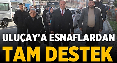 AK Parti Adayı Hüseyin Ceylan Uluçay, Anbaryolu Esnafını Ziyaret Ediyor