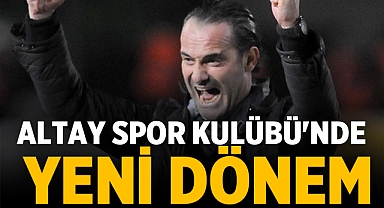 Altay Spor Kulübü'nde Yeni Teknik Direktör Belli Oldu!