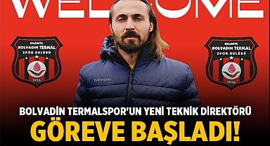 Bolvadin Termalspor'un Yeni Teknik Direktörü Göreve Başladı!