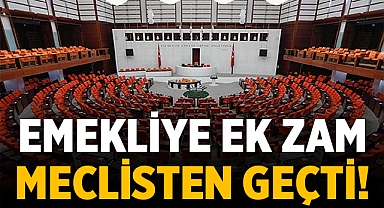 Emeklilere Zam Meclisten Geçti