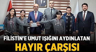 Filistin'e Umut Işığını Aydınlatan Hayır Çarşısı