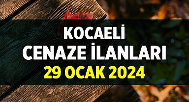 Kocaeli Cenaze İlanları 2024