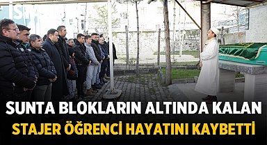 Kütahya'da Stajer Öğrenci Sunta Blokların Altında Kalarak Hayatını Kaybetti