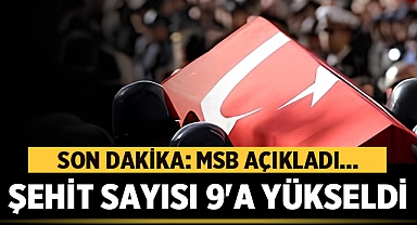 Pençe-Kilit Harekâtı'nda Şehit Sayısı 9'a Yükseldi