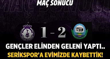 Serik Belediyespor, Afyonspor'u 2-1 mağlup etti!