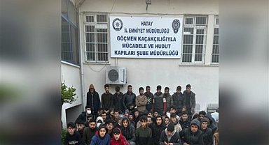 Suriye Göçmen Kaçakçılığı Operasyonu: Belen'de Yakalanan 53 Kişi Gözaltına Alındı