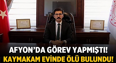 Afyon'da Görev Yapan Eski Kaymakam Mesut Coşkun Hayatını Kaybetti