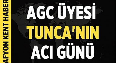 Afyon Gazeteciler Cemiyeti Üyesi Tunca, Eşini Kaybetti