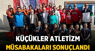 Afyonkarahisar'da Küçükler Atletizm Müsabakaları Sonuçlandı