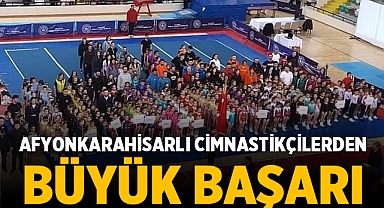Afyonkarahisarlı Cimnastikçiler, Balıkesir Bölge Şampiyonasında Büyük Başarı!