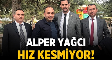 Alper Yağcı: Esnaf Ziyaretlerine devam ediyor