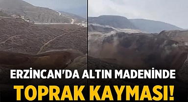 Erzincan'da Altın Madeninde Heyelan: 9 İşçi Kayıp!
